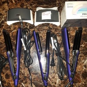 ION, Titanium, Digital flations,hair waver. Etc